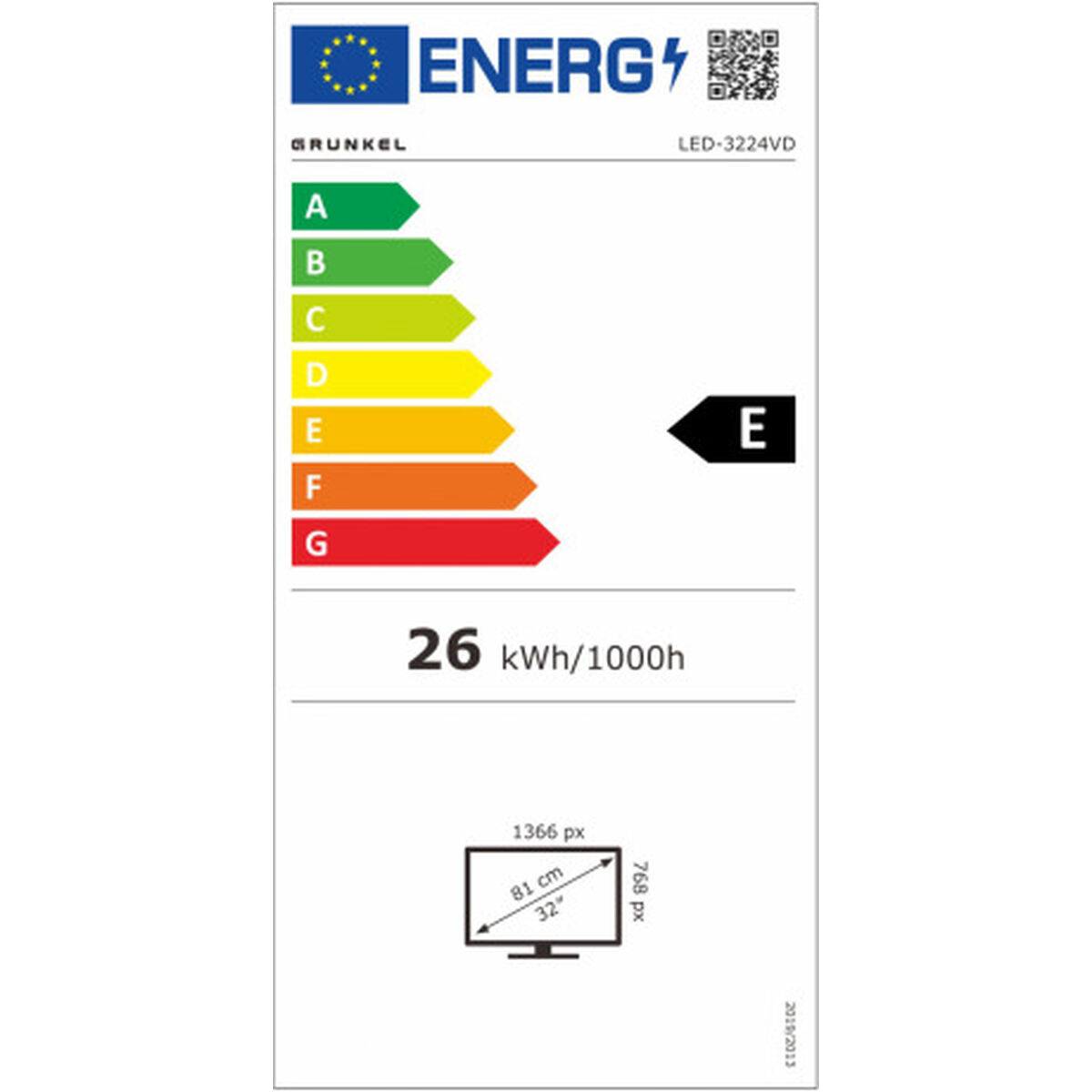 Smart TV Grunkel LED-3224VD Full HD 32" LED - 7