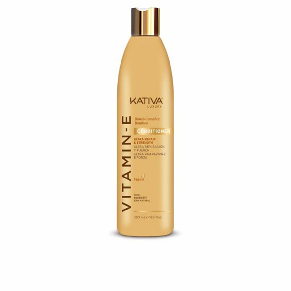 Återställande balsam Kativa Vitamina E 550 ml E-vitamin