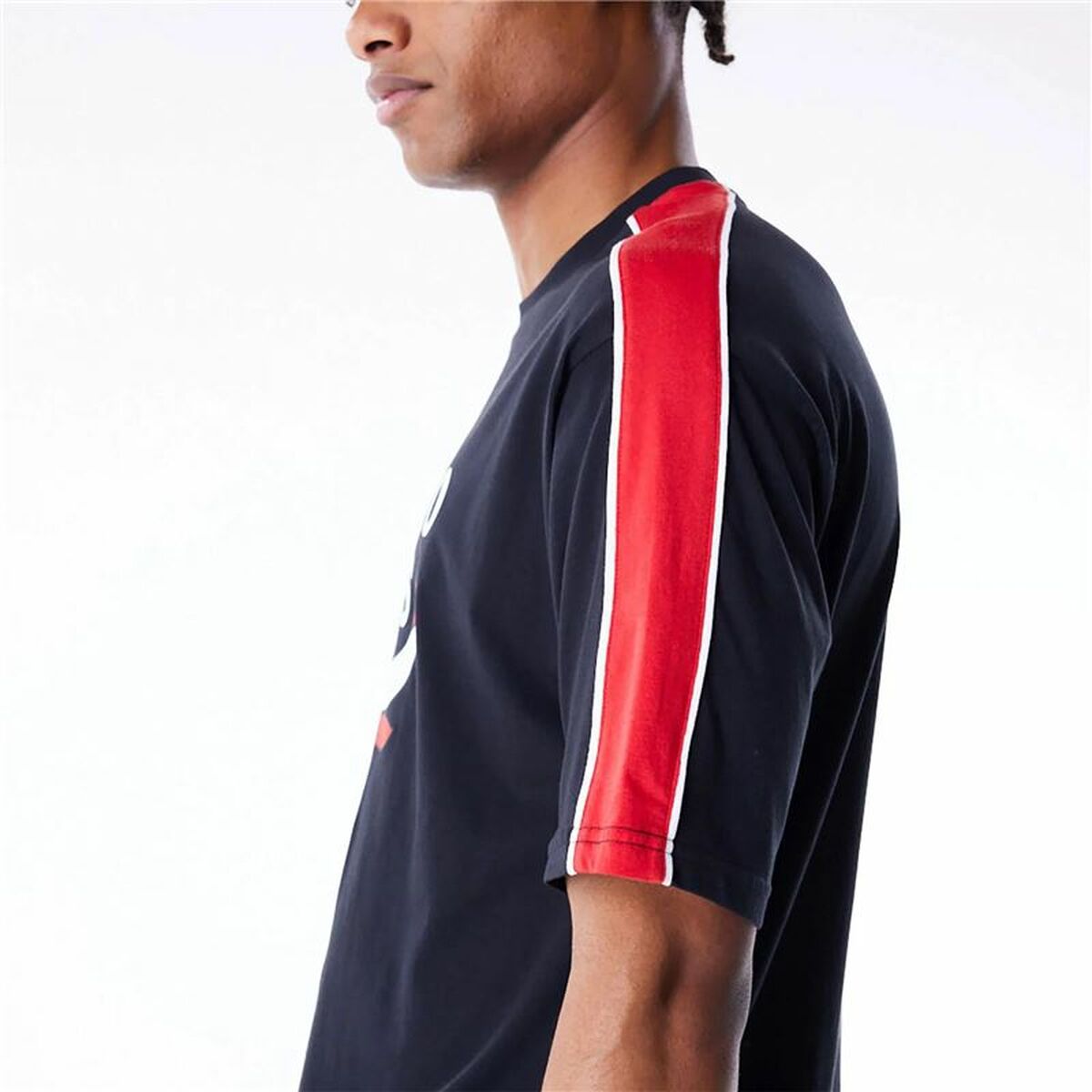 T-shirt med kortärm Herr New Era NBA PANEL OS Chicago Bulls Svart - 5