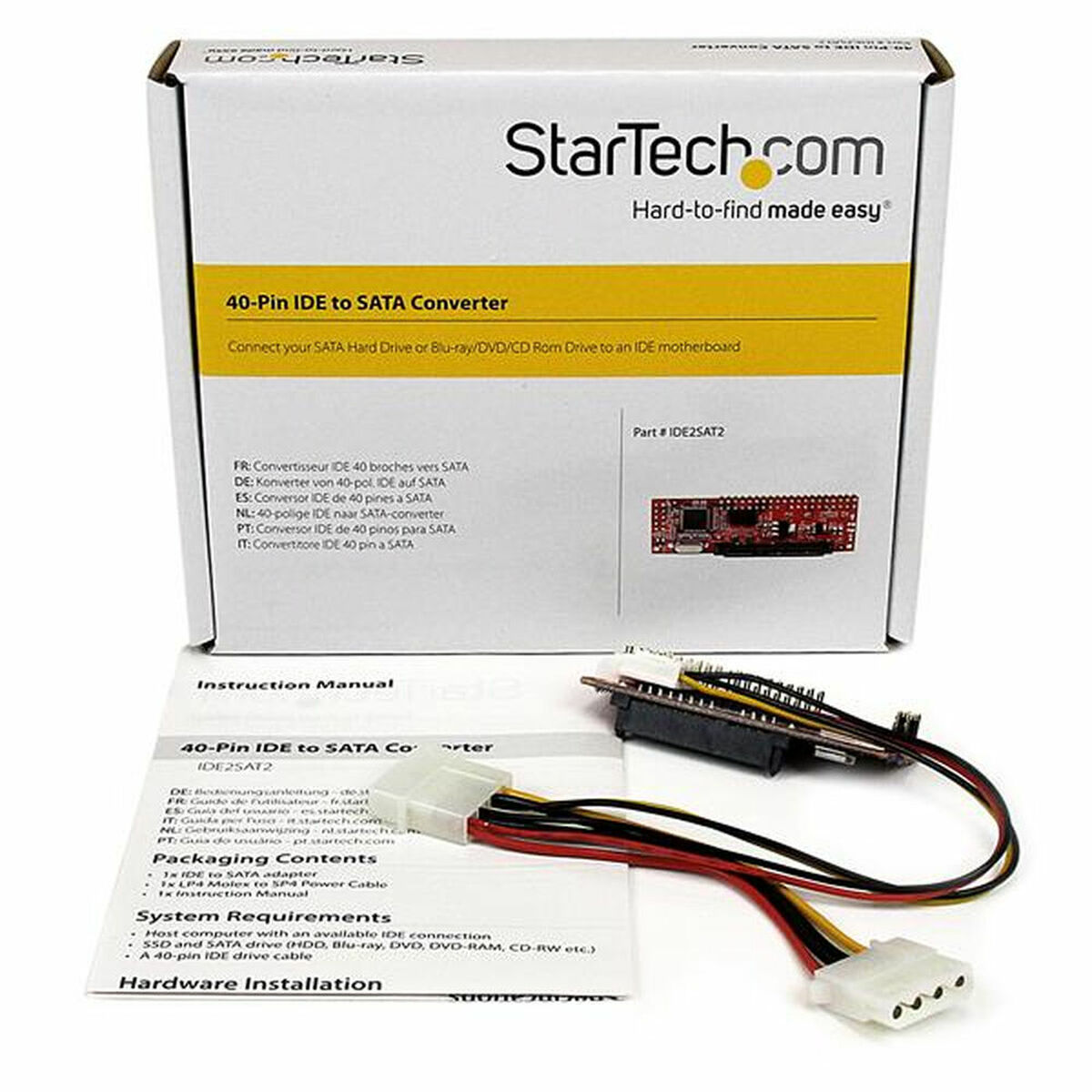 Kabel SATA Startech IDE2SAT2 - 5