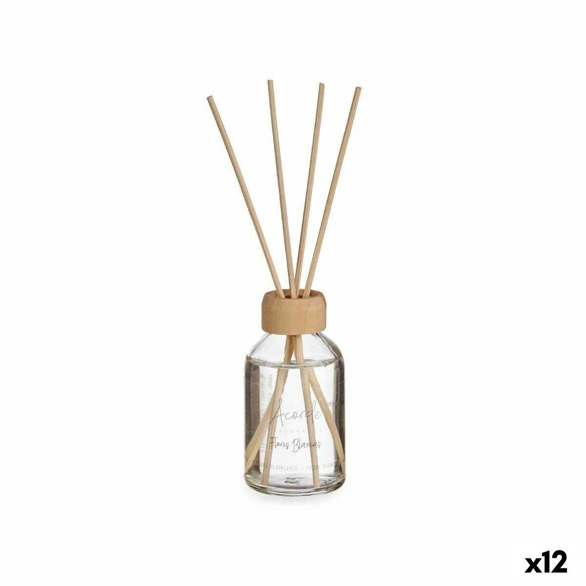 Parfympinnar Acorde Vita blommor 50 ml (12 antal)