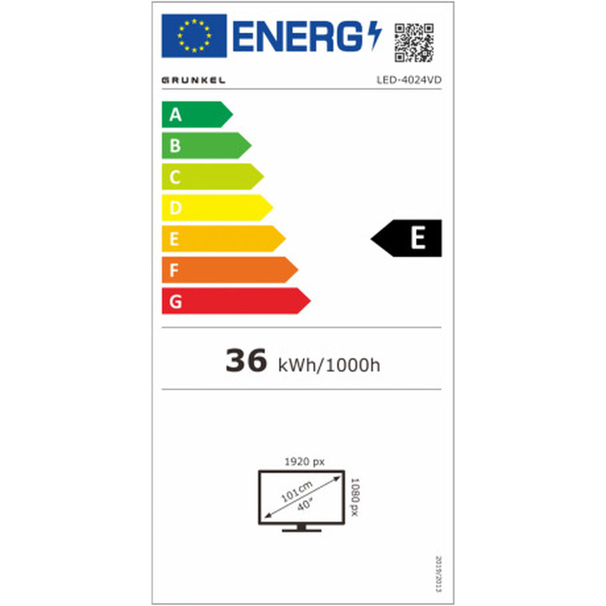 Smart TV Grunkel LED-4024VD Full HD 40" LED - 3
