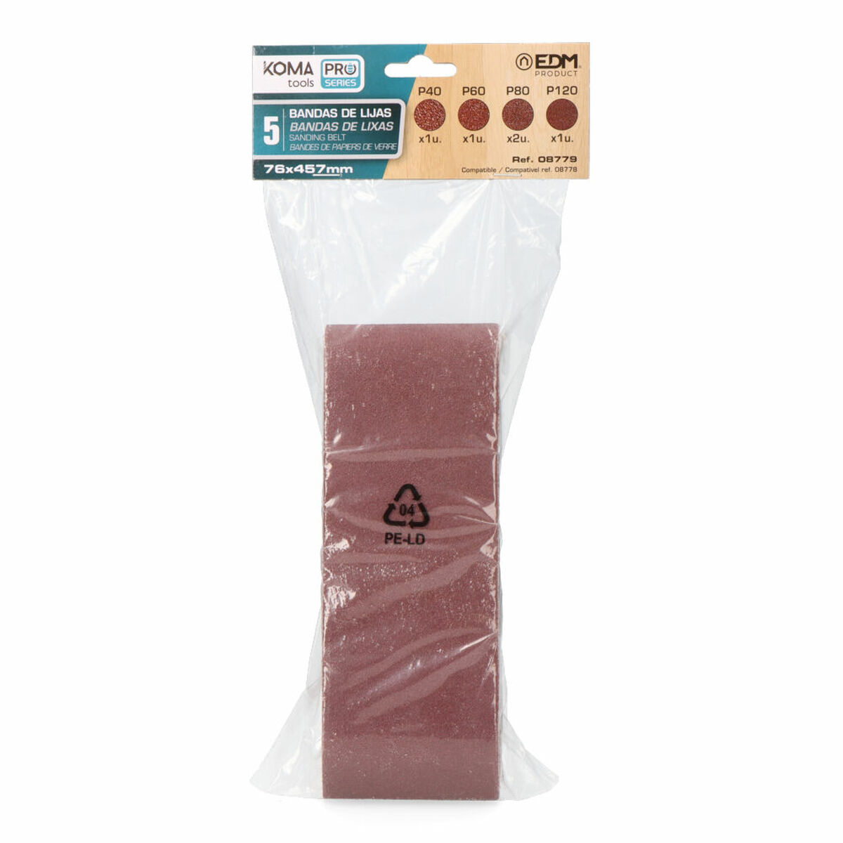 Sandpapper Koma Tools 08778