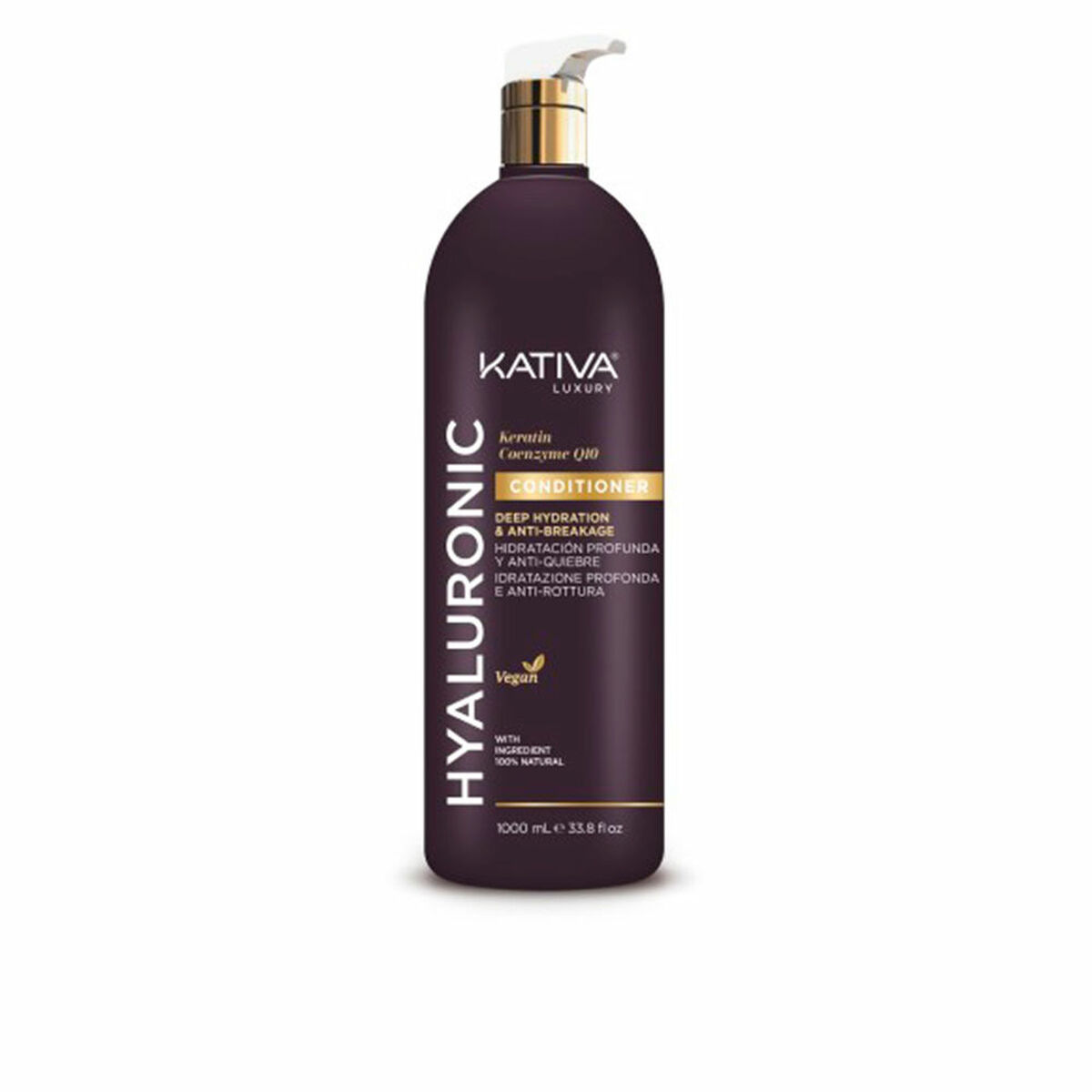 Anti-Breakage balsam Kativa Hyaluronic 1 L Hyaluronsyra