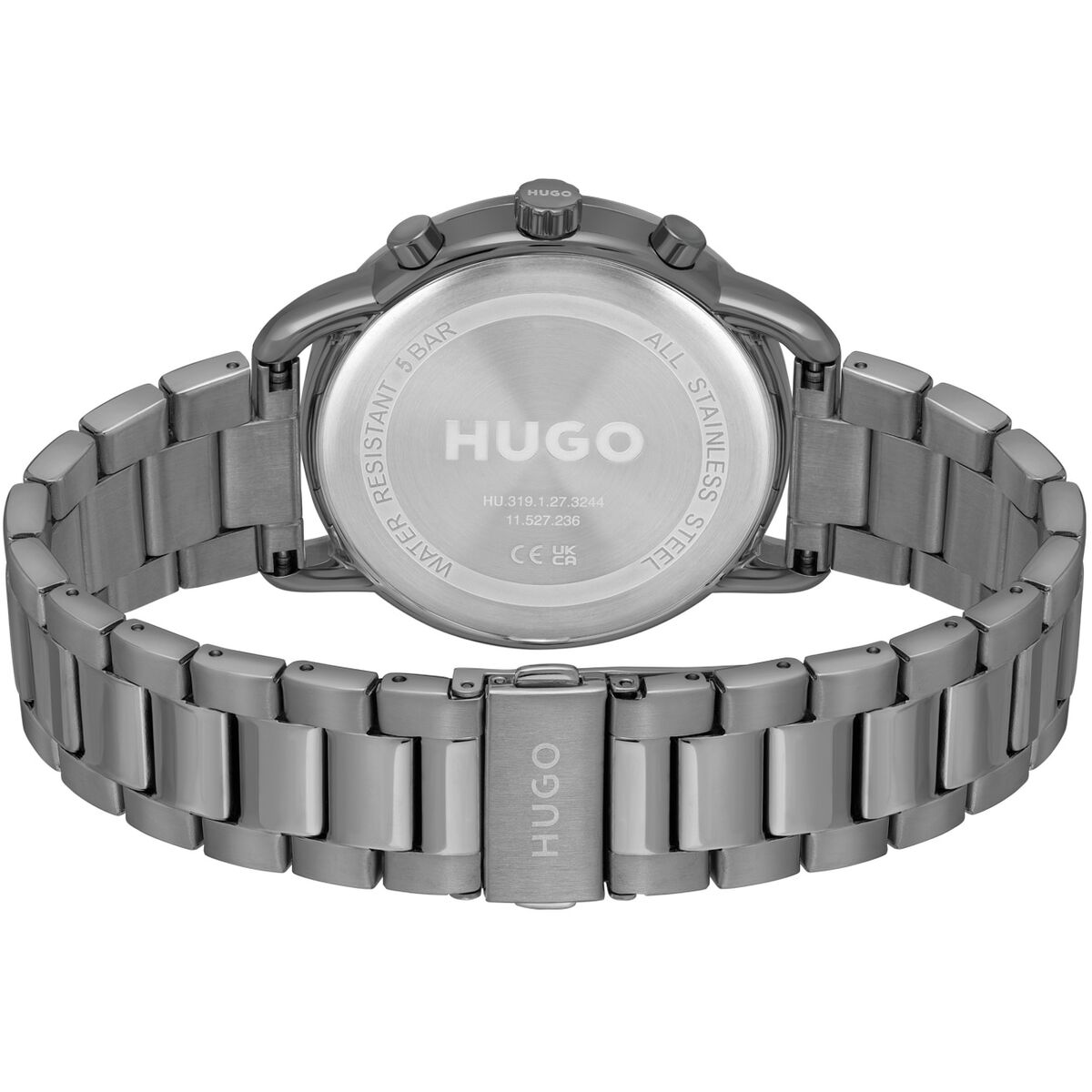 Unisexklocka Hugo Boss 1530234 Mörkgrå (Ø 44 mm) - 3