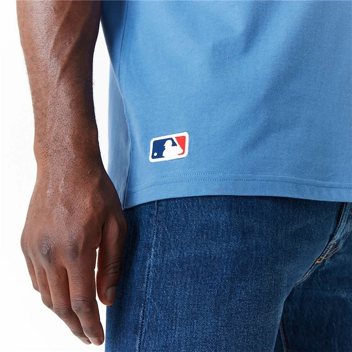 T-shirt med kortärm Herr New Era LA Dodgers MLB World Series - 4