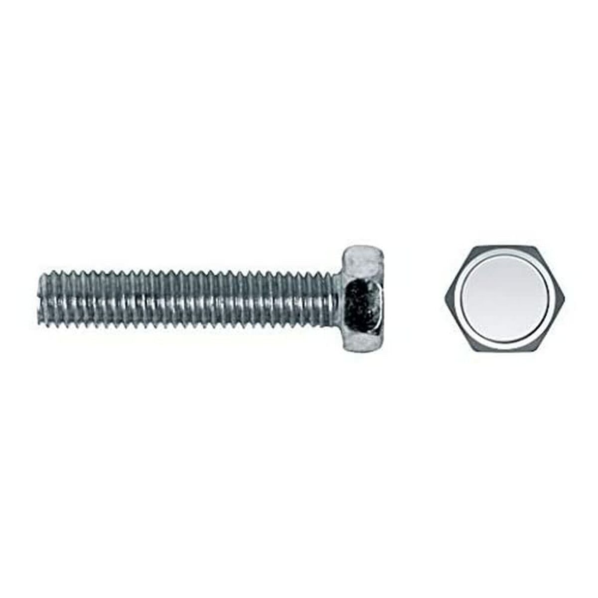 Låda med skruvar CELO 6 x 10 mm M6 x 10 mm Metallskruv 250 antal Galvaniserad - 2