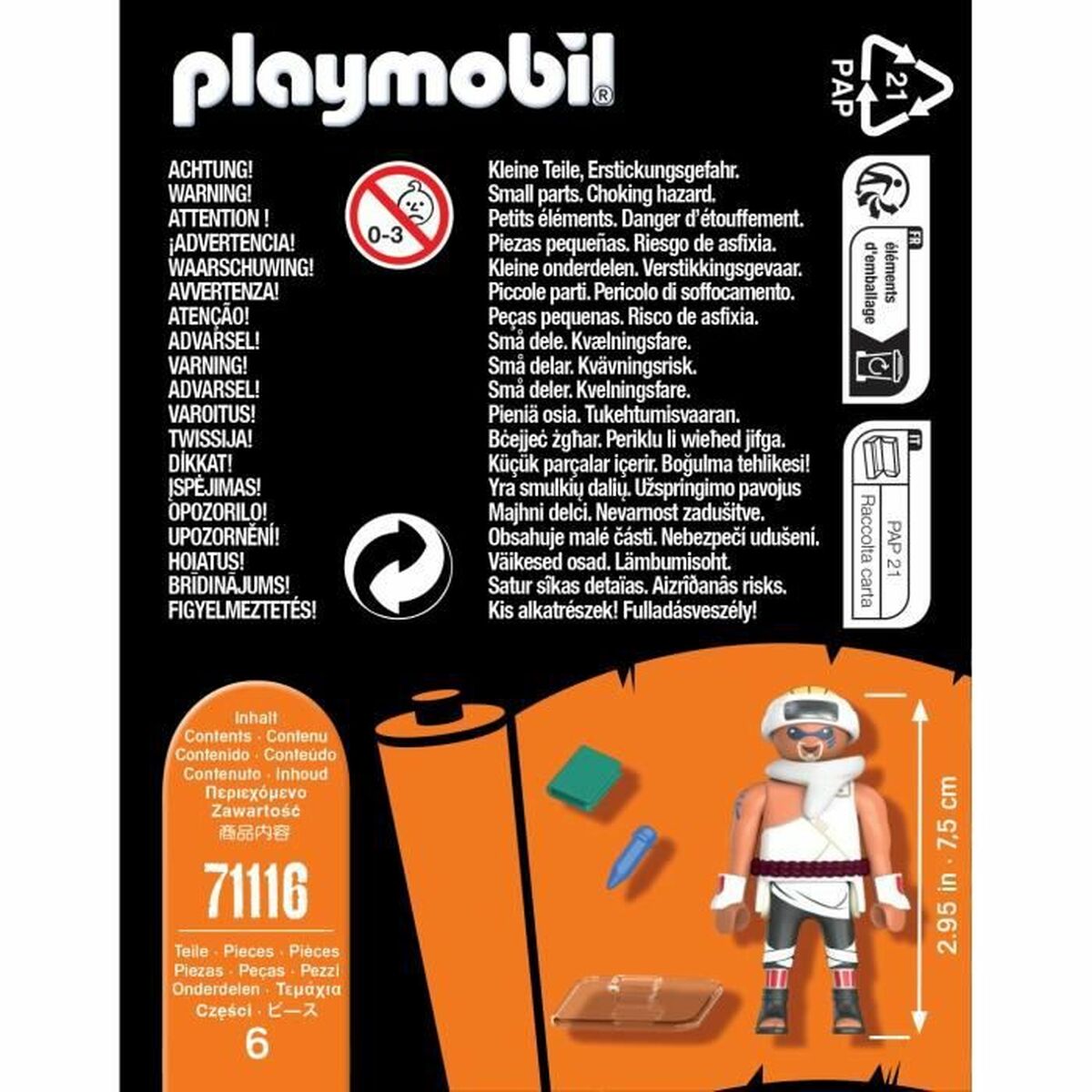 Figurer Playmobil Killer Bee 6 Delar - 2