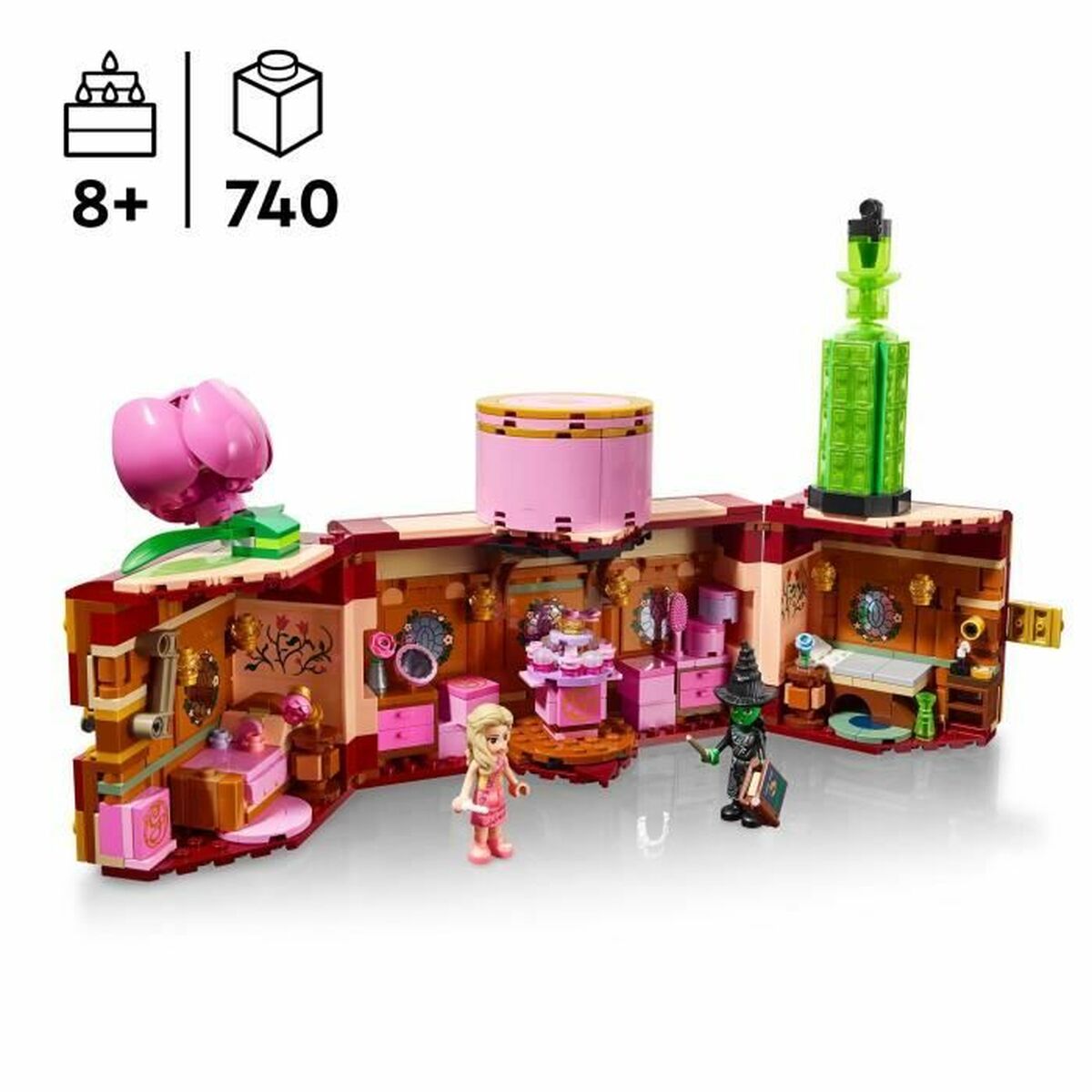 Byggsats Lego Wicked 75683 Glinda and Elphaba's Dorm 740 Delar - 2