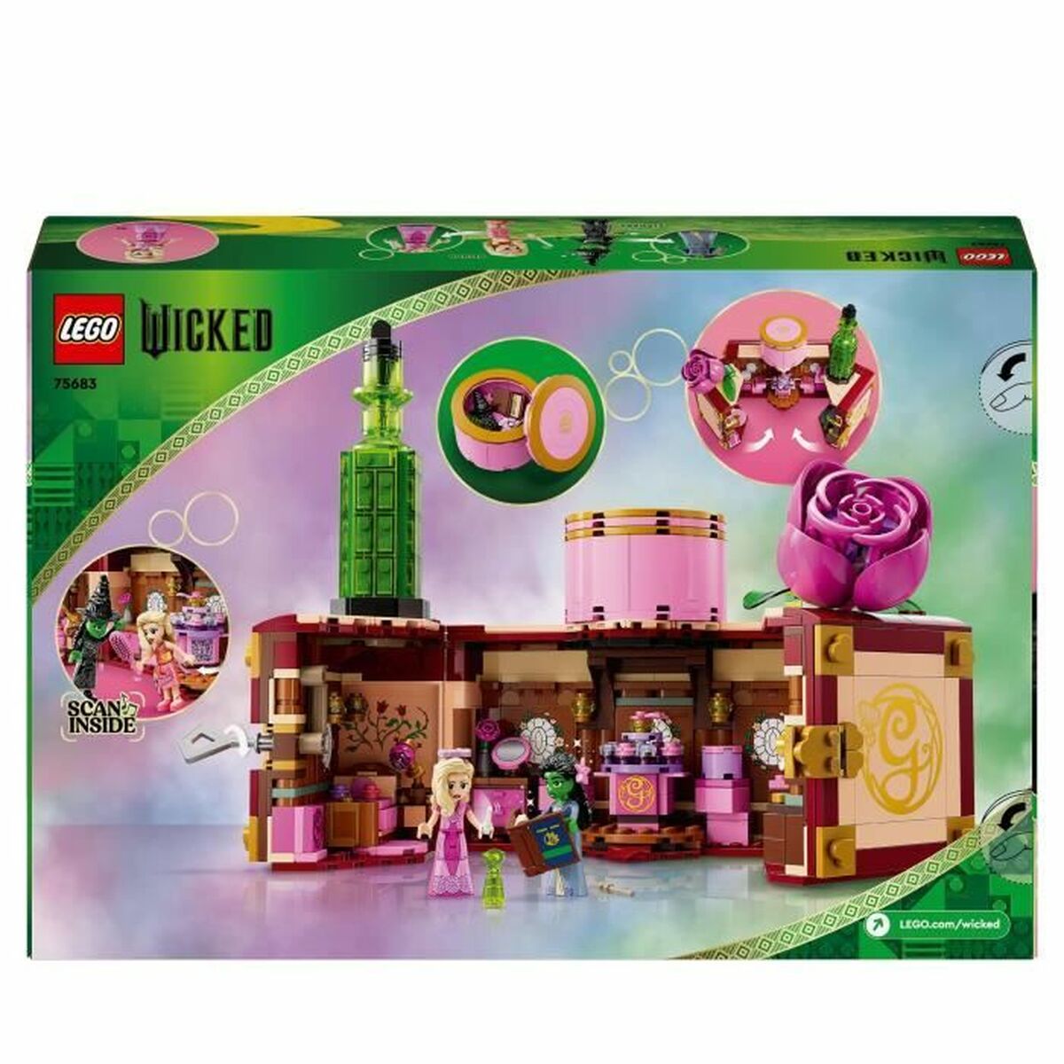 Byggsats Lego Wicked 75683 Glinda and Elphaba's Dorm 740 Delar - 6