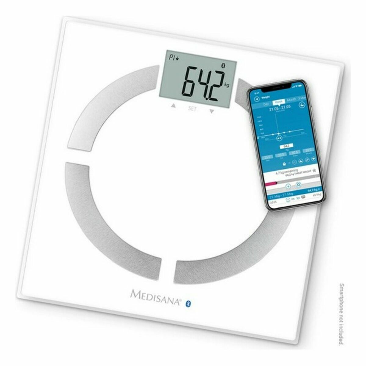Digital Badrumsvåg Medisana MED 40444 Vit 180 kg - 3