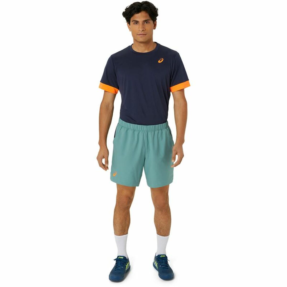 Sportshorts för män Asics Grön - 3
