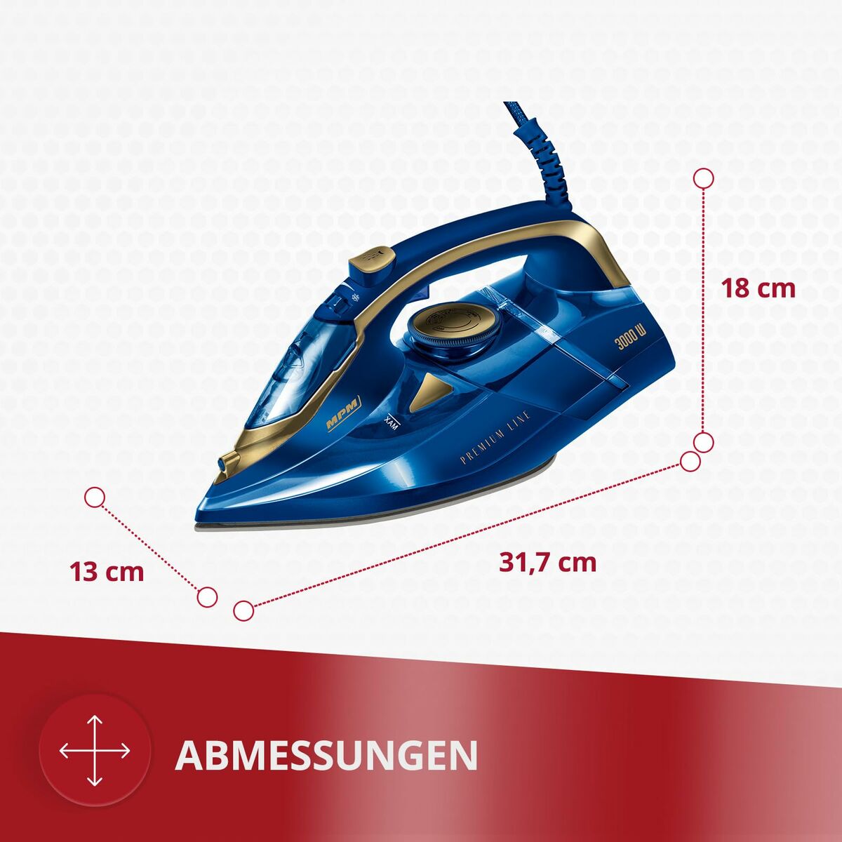 Ångstrykjärn Mpm MZE-24/G - 2