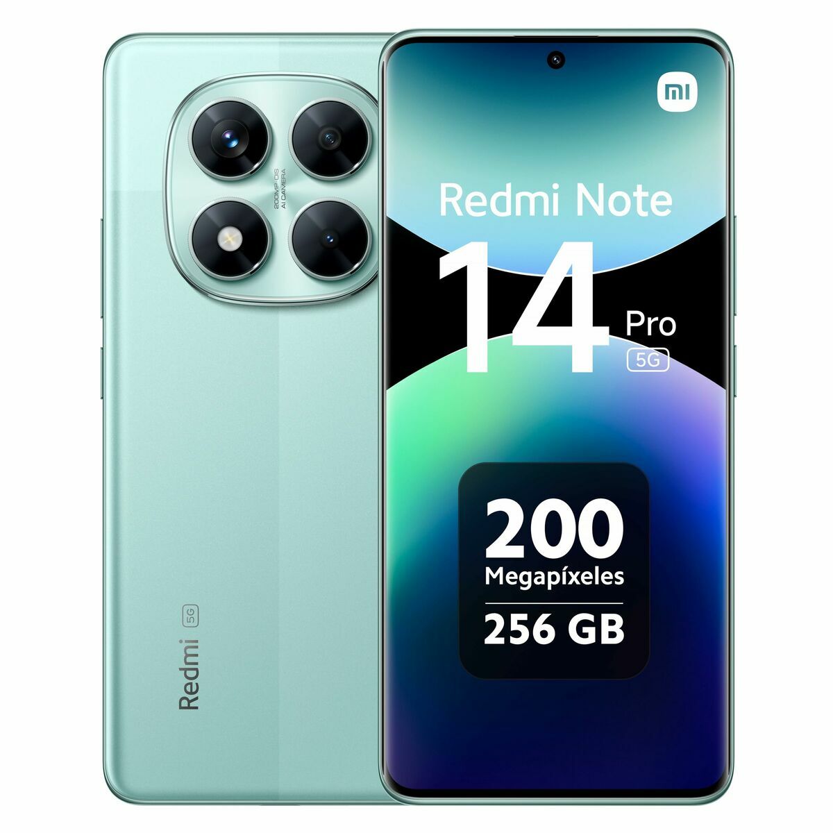 Smartphone Xiaomi Redmi Note 14 PRO 5G 6,67" Mediatek Dimensity 7300 8 GB RAM 256 GB Grön