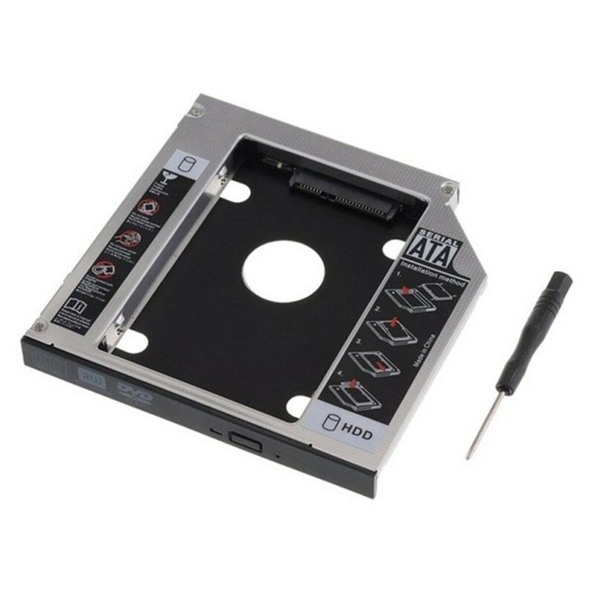 HDD/SSD SATA Optisk enhetsadapter (12,7 mm) Ewent EW7005 - 9