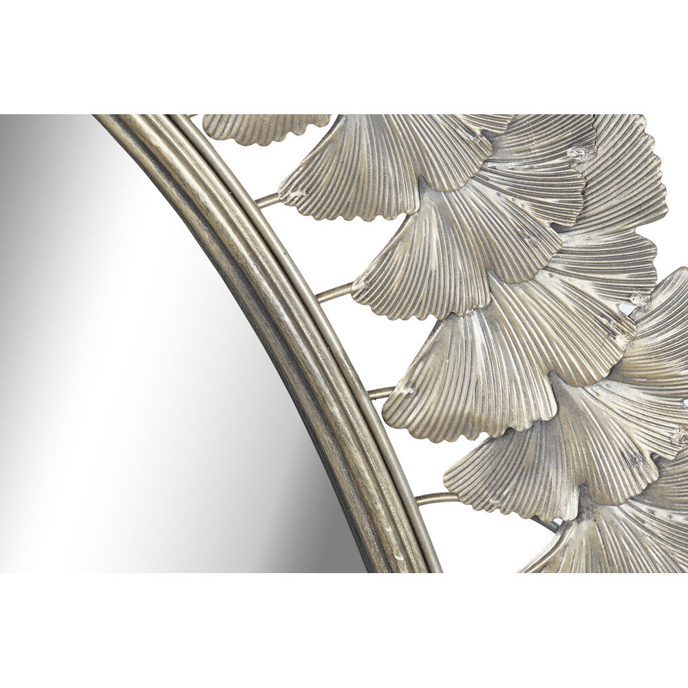 Väggspegel DKD Home Decor Champagne Löv av en växt 69 x 3,5 x 98,5 cm - 2