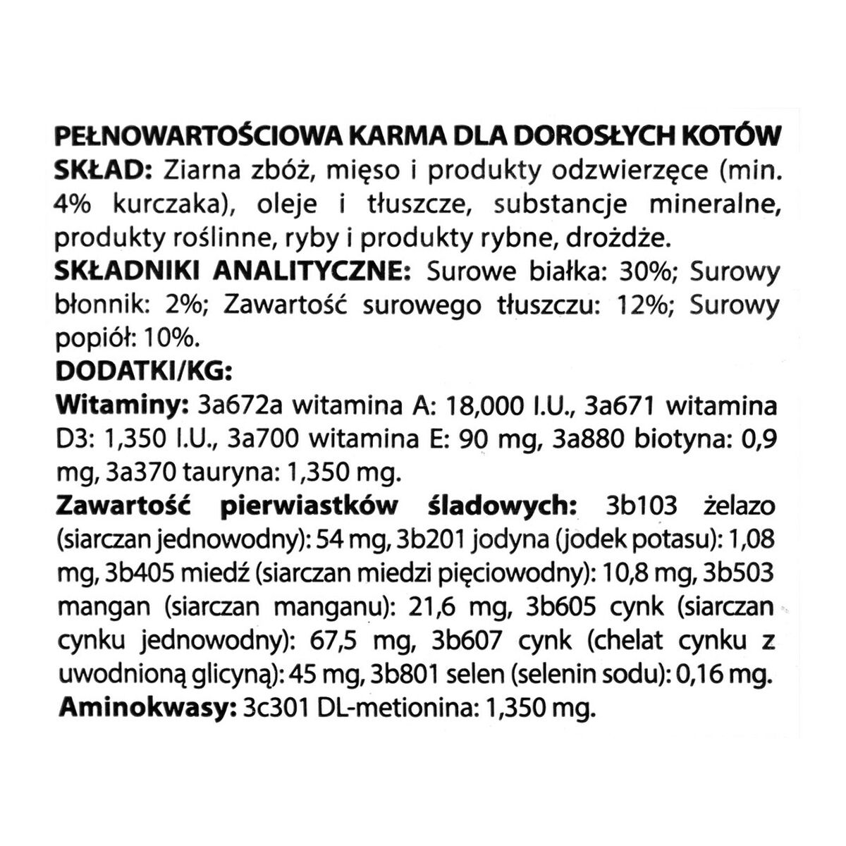 Kattmat Divinus Meat Vuxen Kyckling 2 Kg - 3