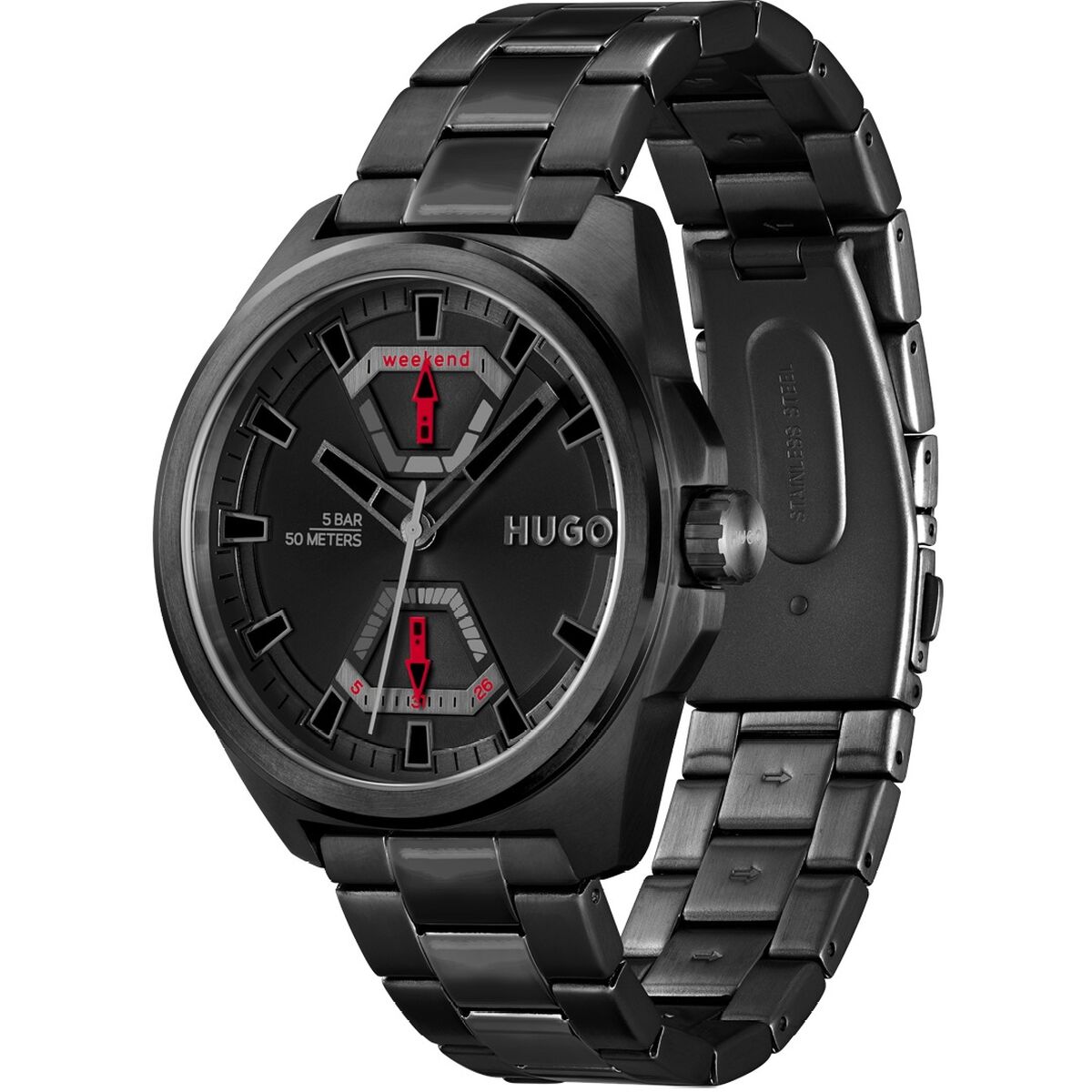 Unisexklocka Hugo Boss 1530244 (Ø 45 mm) - 2
