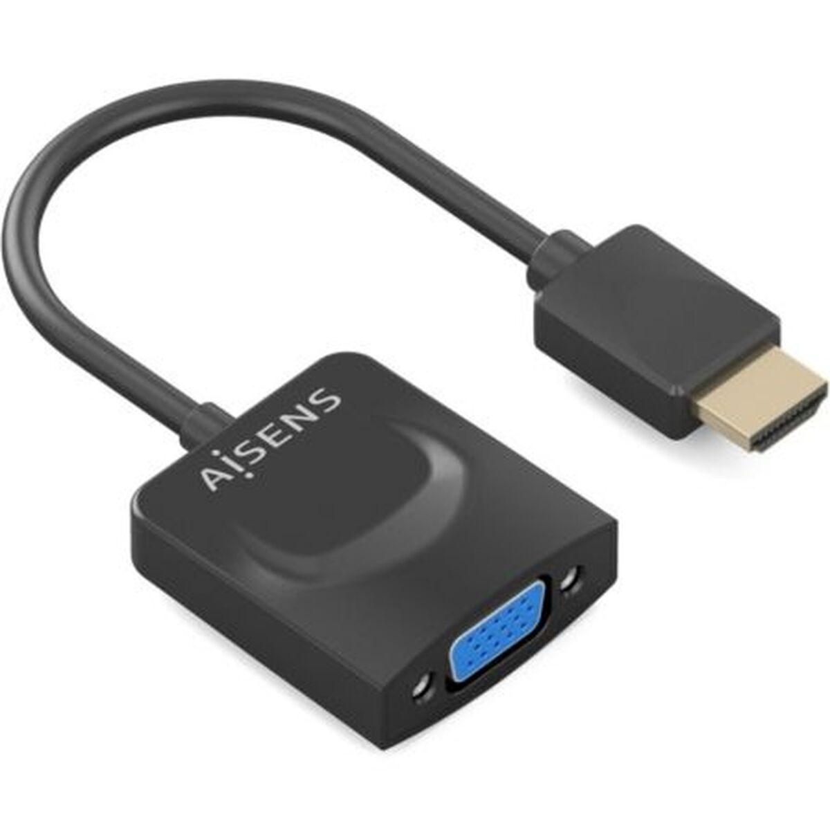 USB-kabel Aisens A122-0947 15 cm Svart - 2