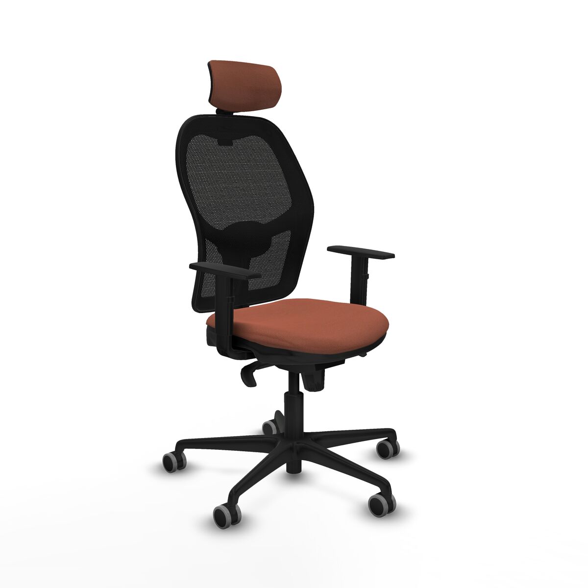 Kontorsstol Piqueras y Crespo 1D036G2 Brun Svart