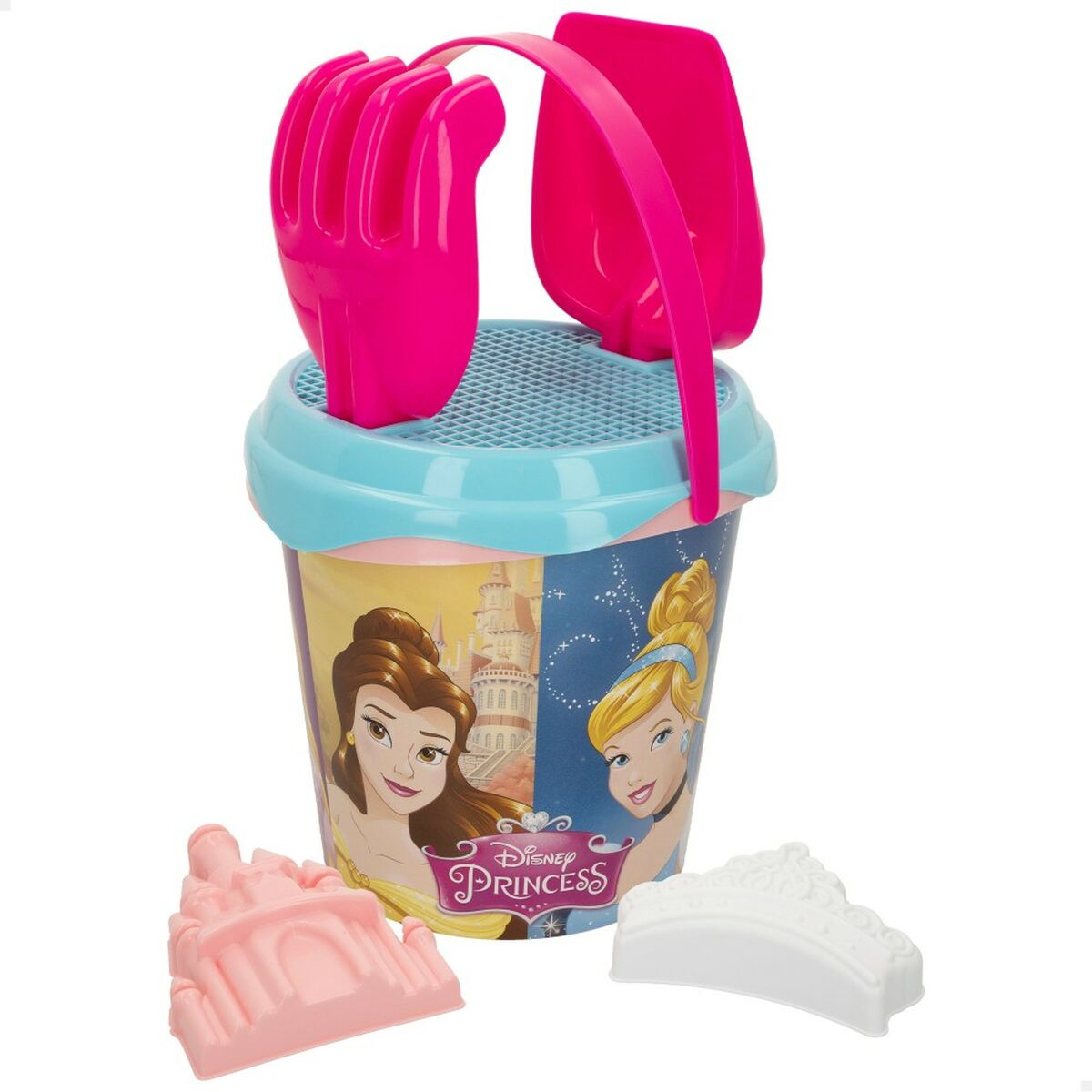 Strandleksaker set Princesses Disney Ø 18 cm (16 antal) - 3