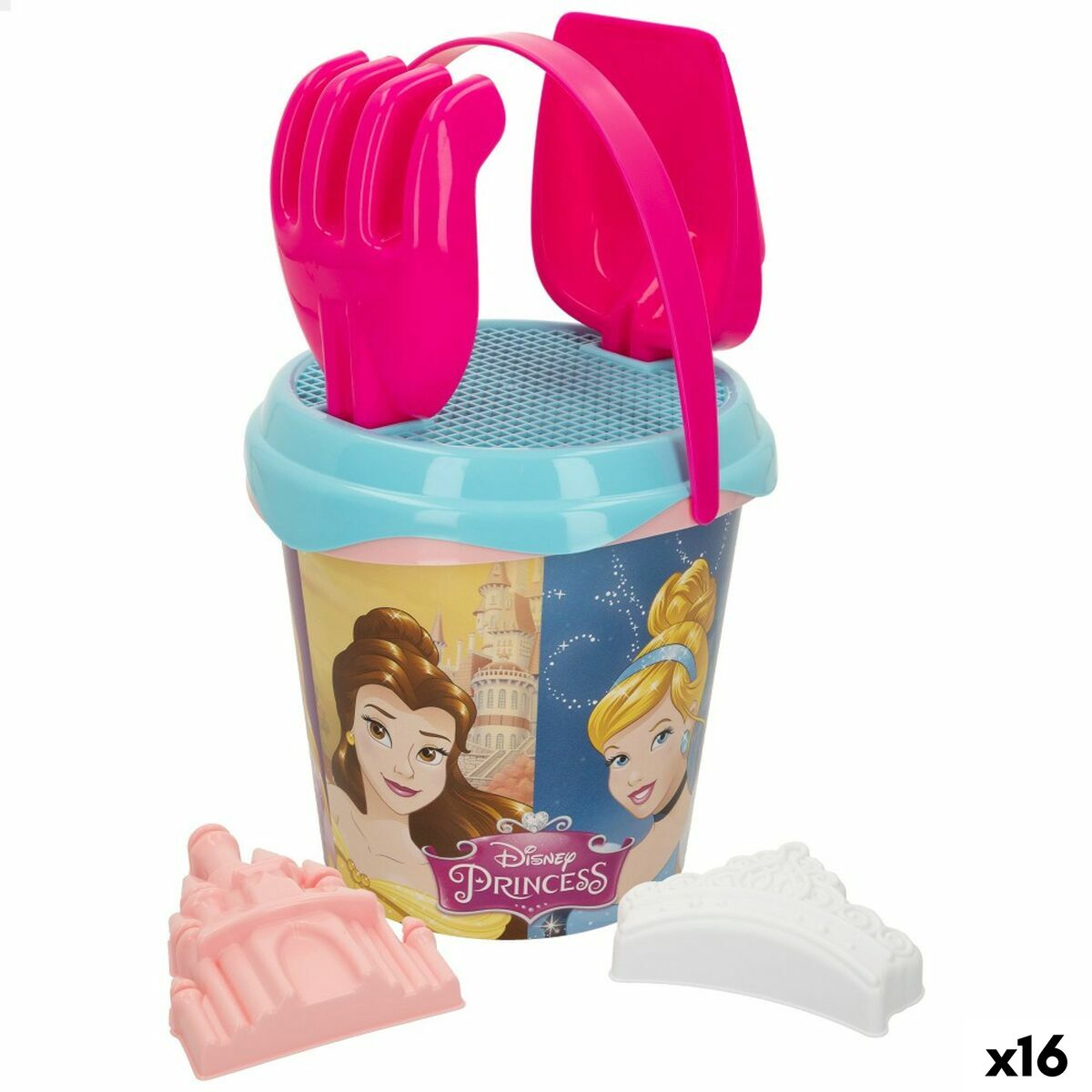 Strandleksaker set Princesses Disney Ø 18 cm (16 antal) - 2