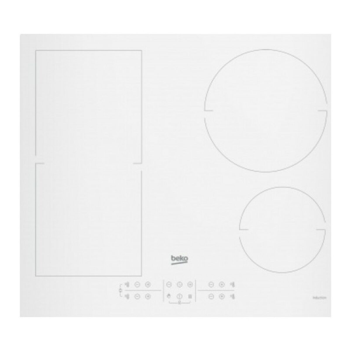 Induktionshäll BEKO 01302909 58 cm 7200 W - 2