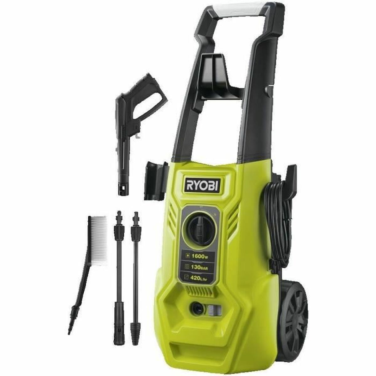 Jet Tvätt Ryobi Lance Vario 1800 W 130 bar 420 l/h