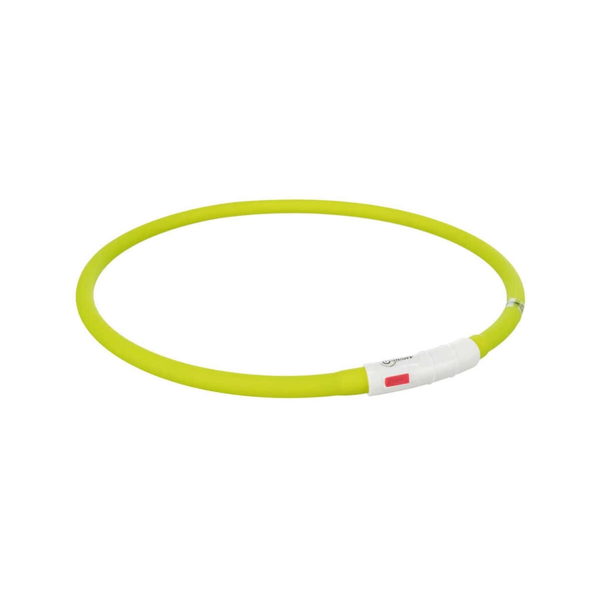 Hundhalsband Trixie Flash USB Grön XS-XL