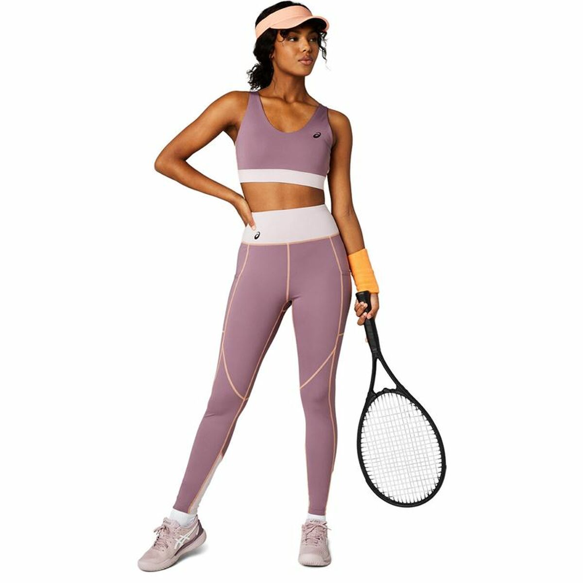 Sport-leggings, Dam Asics Rosa - 7