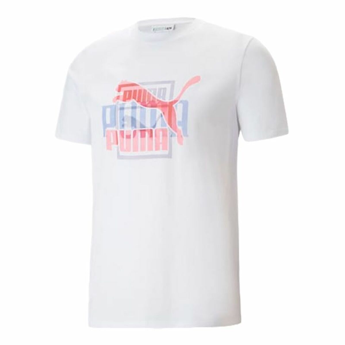T-shirt med kortärm Unisex Puma Classics Vit - 6