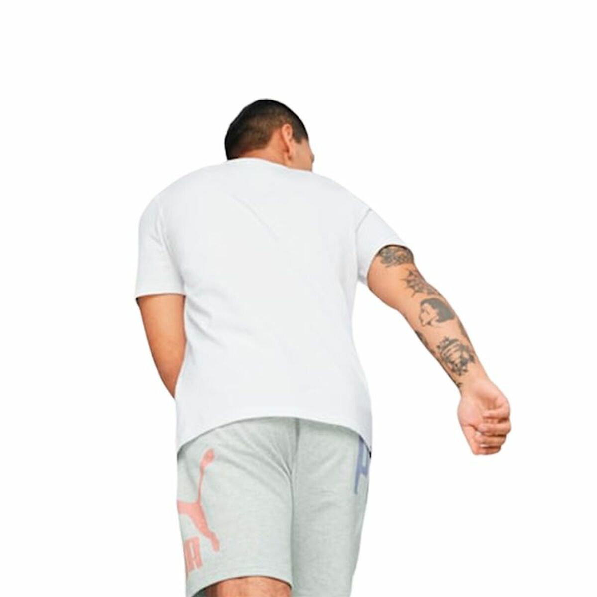 T-shirt med kortärm Unisex Puma Classics Vit - 2
