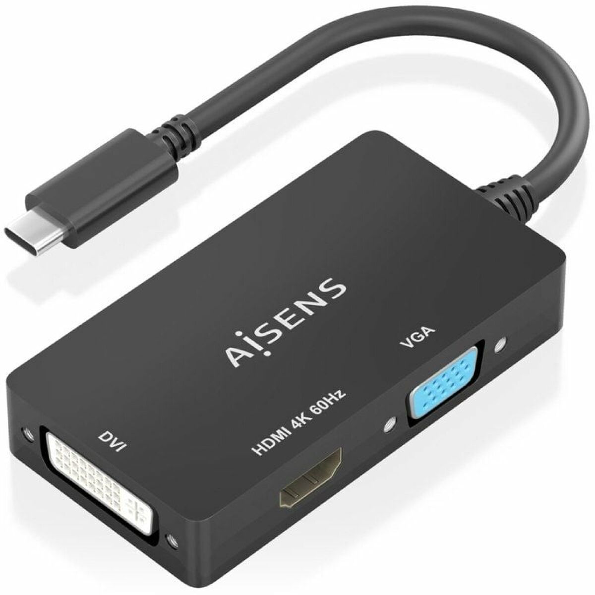 Kabel HDMI Aisens A109-0954 15 cm Svart