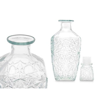 Glasflaska Likör Stjärnor Transparent 900 ml (12 antal)
