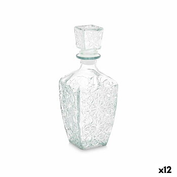 Glasflaska Likör Stjärnor Transparent 900 ml (12 antal)
