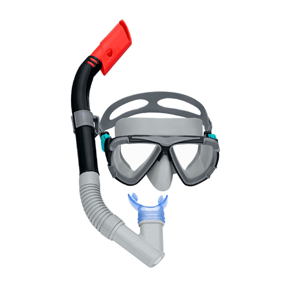 Bestway Set Mask och Rör Barn Anatomiskt Band Blandade Färger +3 År Strand och Pool 24023 - 3