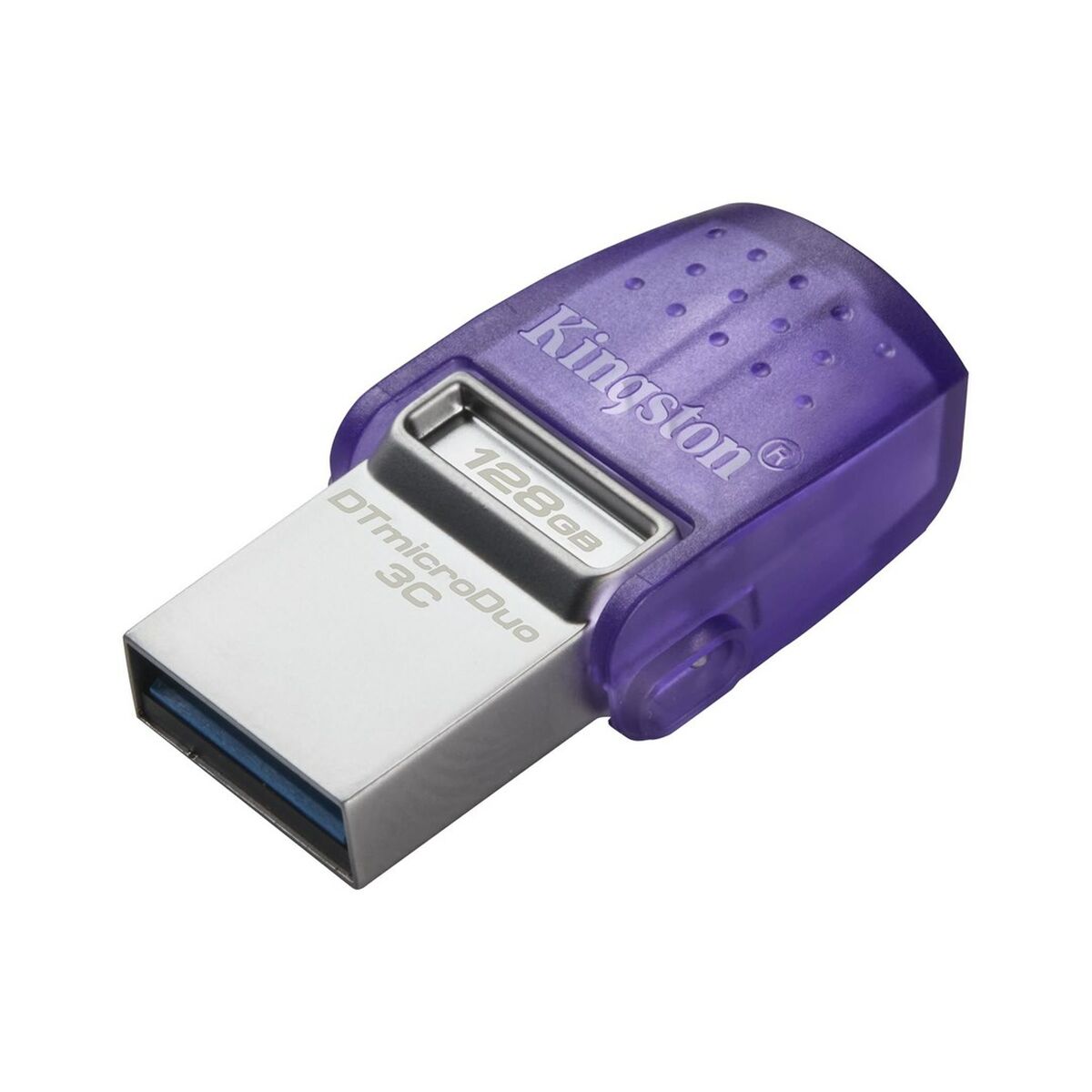 USB-minne Kingston microDuo 3C 128 GB Purpur - 3