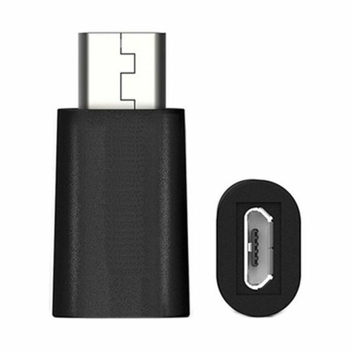 USB C till Micro USB 2.0I Adapter Ewent EW9645 5V Svart - 9