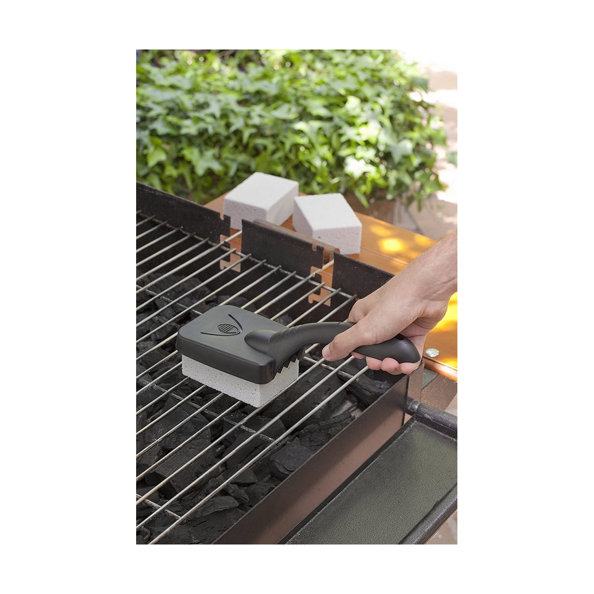 Grillborste Cleaning Block Grå 27 cm - 2