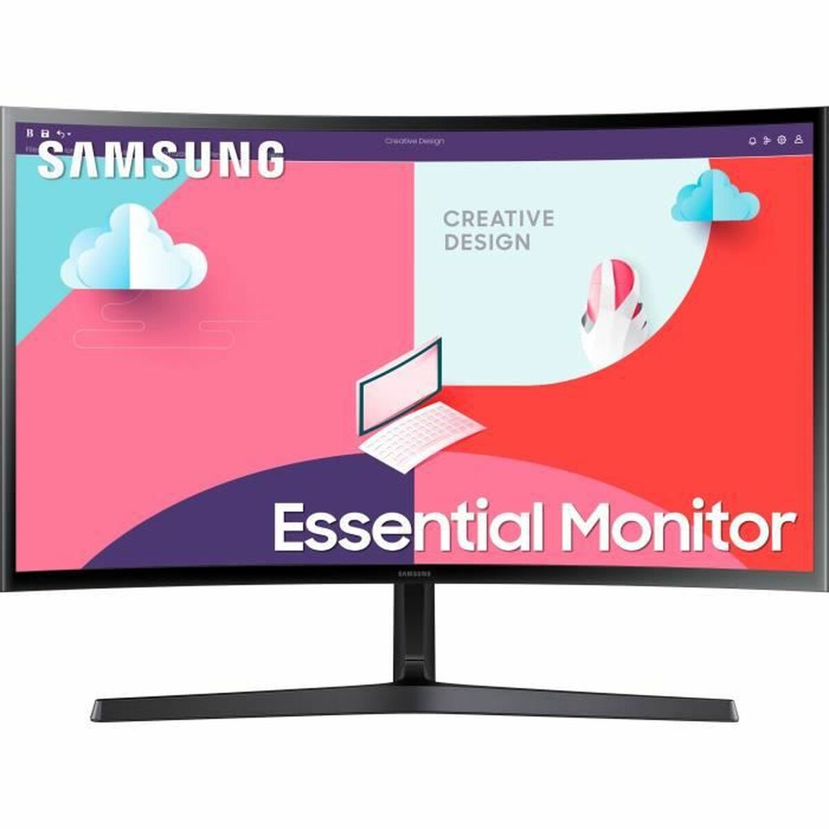 Monitor Samsung S24C366EAU 24" 75 Hz - 3