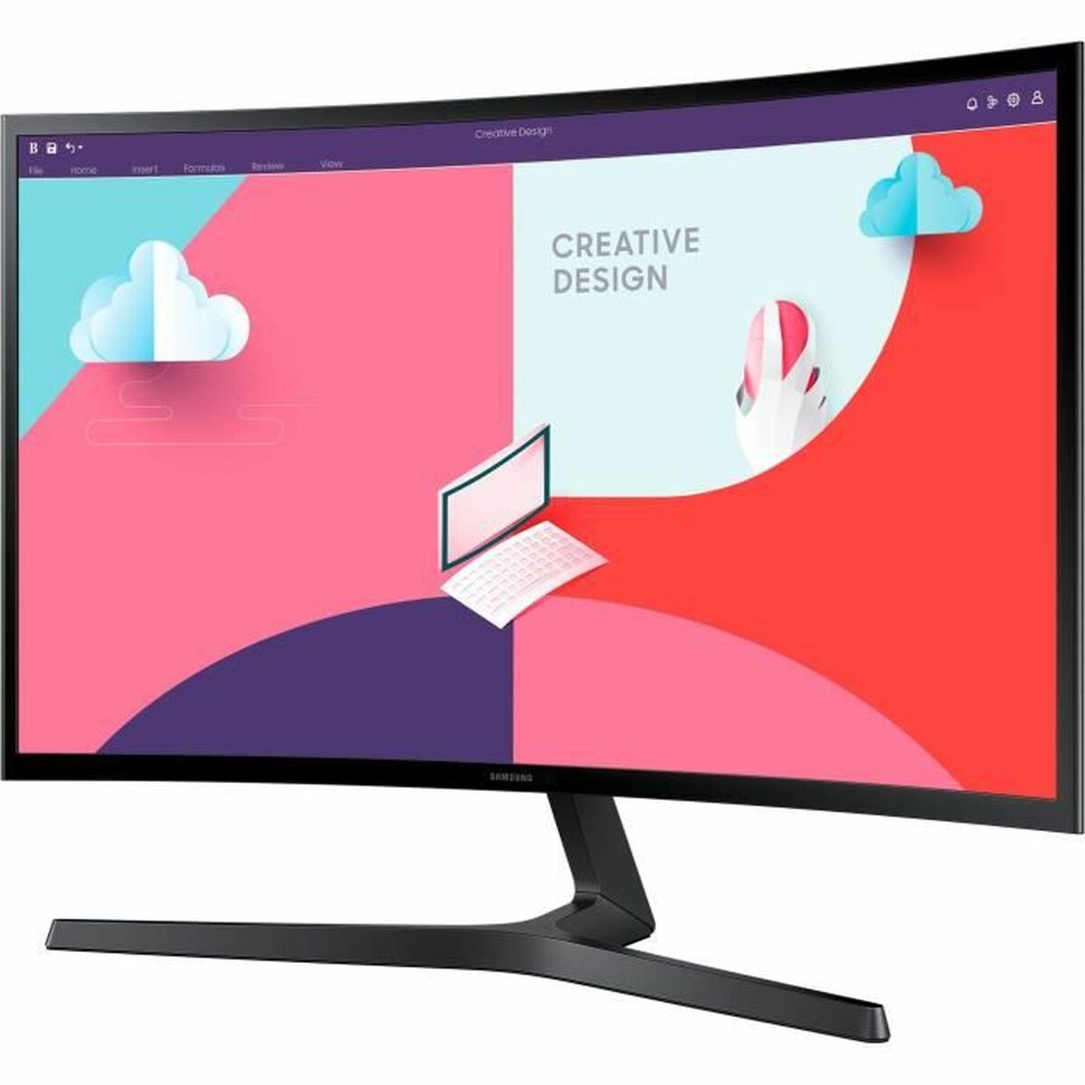 Monitor Samsung S24C366EAU 24" 75 Hz - 6