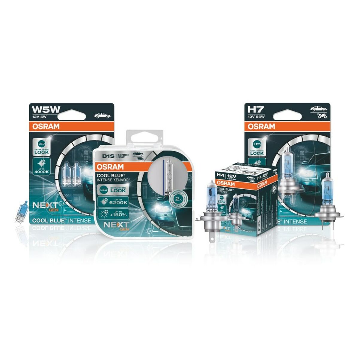 Glödlampa för bil Osram 66140CBN-HCB 35 W 6200 k (2 Delar) - 3