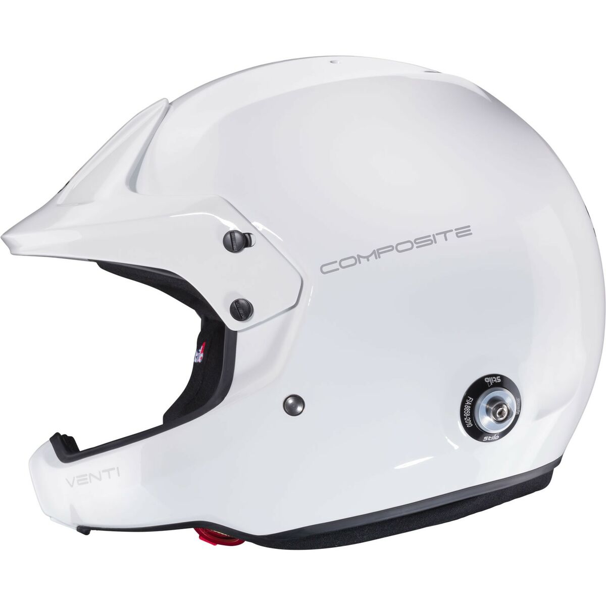 Helhjälm Stilo VENTI WRC RALLY Vit 63