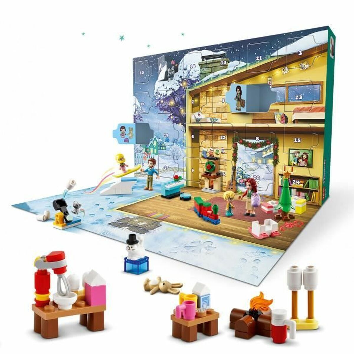 Byggsats Lego 42637 Advent Calendar 2024 Gifts Before Christmas Multicolour - 3