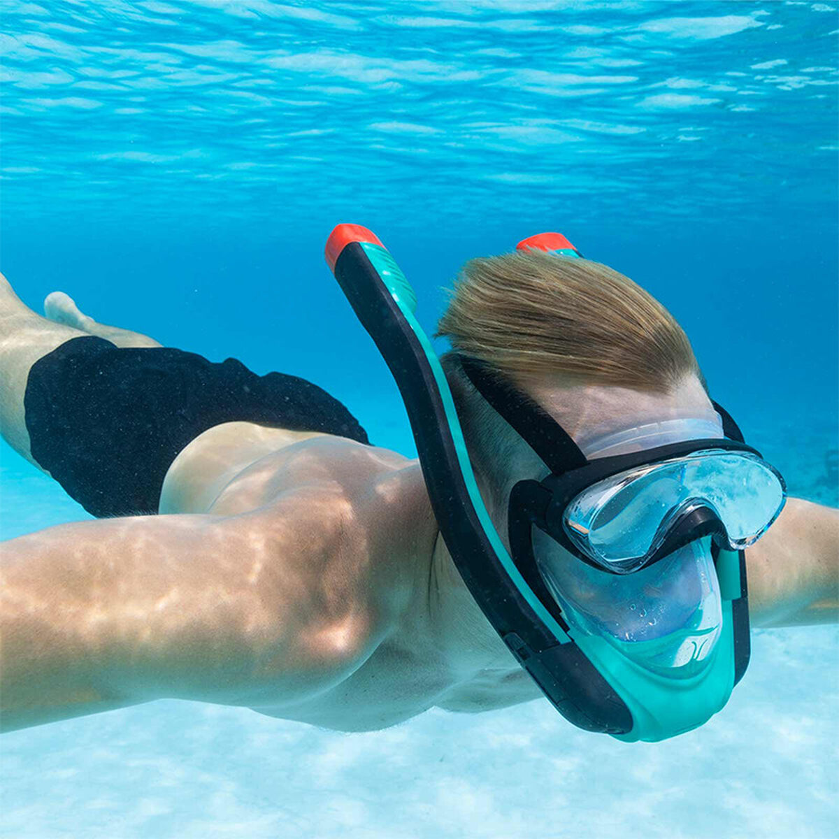 Bestway Snorkel Dubbelrör Avluftsventil Antifog L/XL +12 År Strand och Pool 24058 - 4