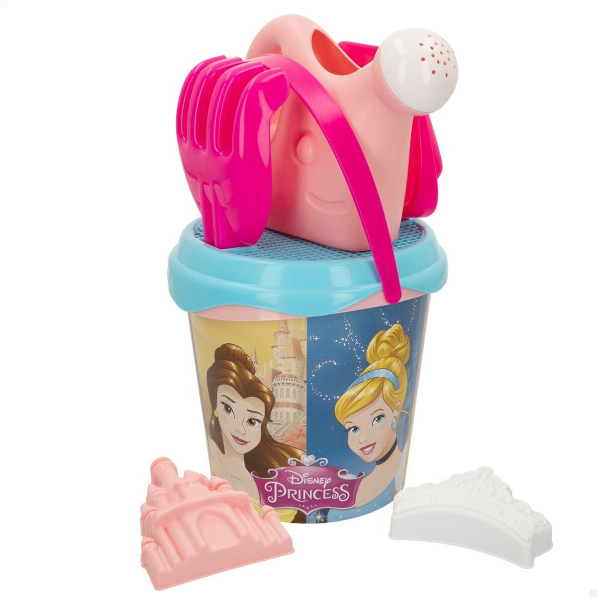 Strandleksaker set Princesses Disney Ø 18 cm (16 antal) - 5