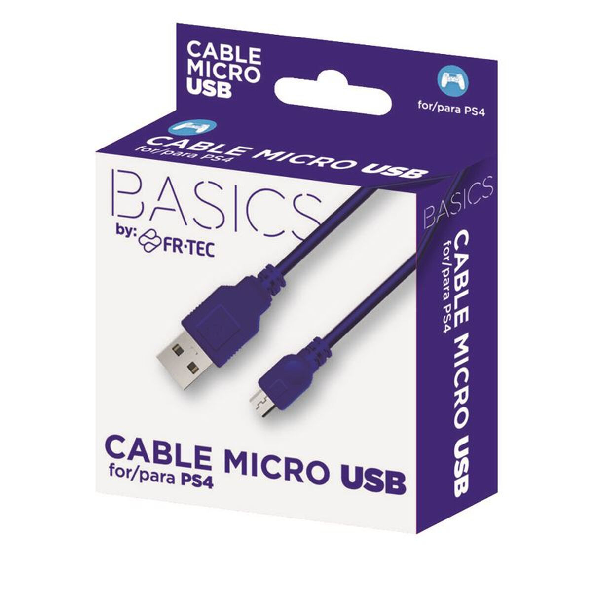 Kabel Micro-USB till USB FR-TEC FT0018 Blå - 2