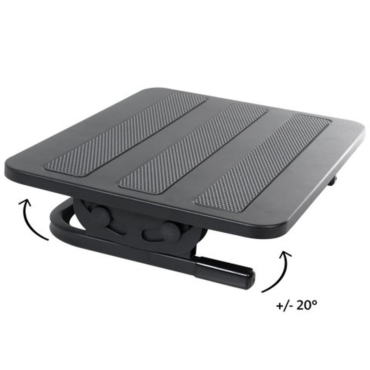 Fotpall MacLean MC-831 Svart 30 cm - 8