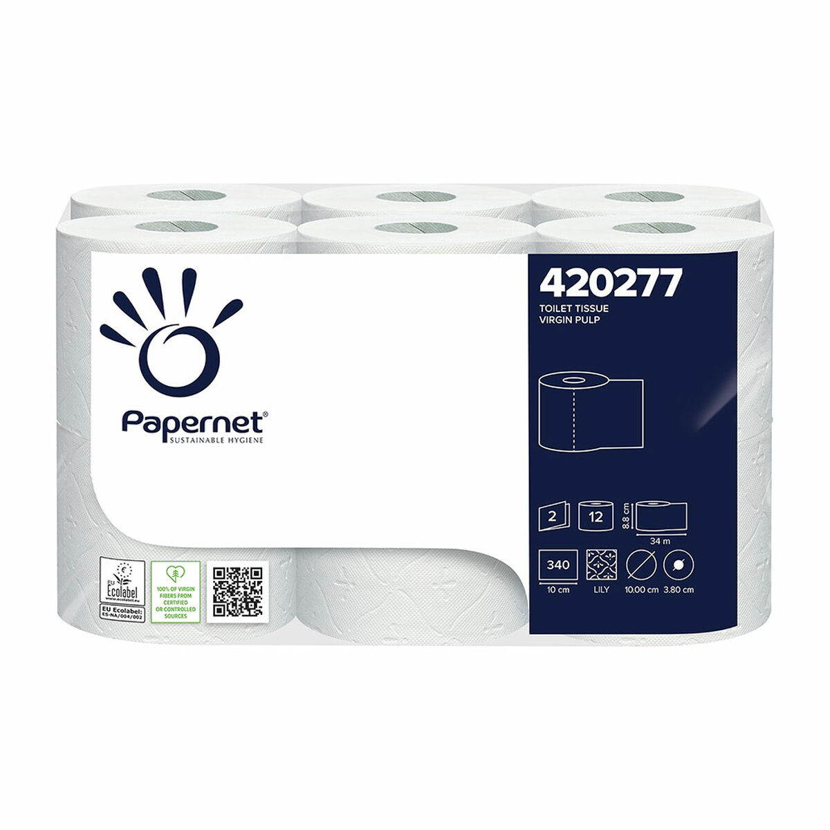 Toalettrulle Papernet 420277 (12 antal)