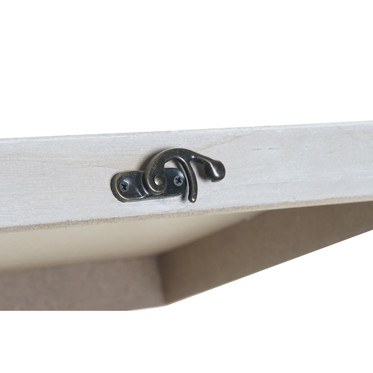 Dekorationslåda DKD Home Decor Svart Gyllene Trä MDF (2 antal) - 3